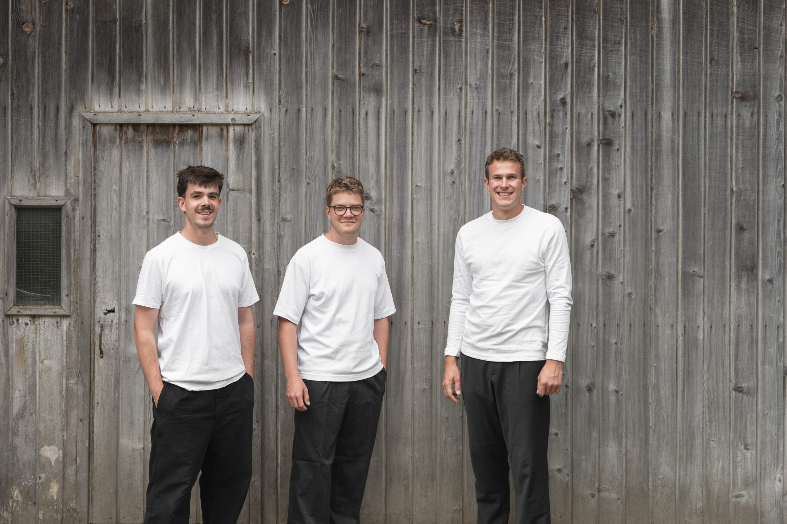 Team-Foto: Finn, Felix, Hannes
